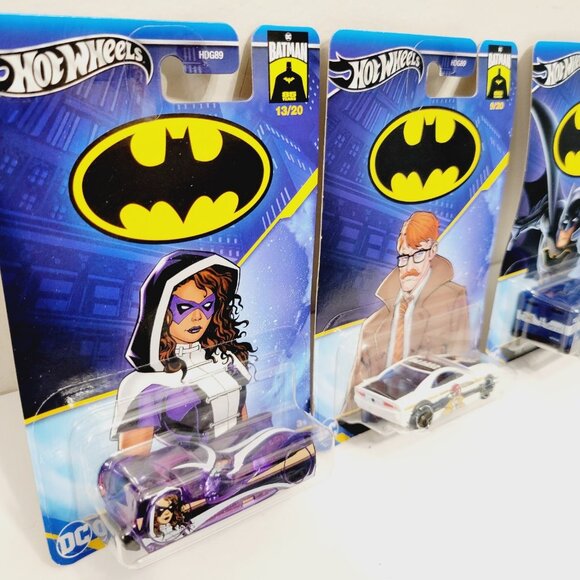 5 Set Hot Wheels 2024 DC Batman 85 Years 11/20 15/20 HDG89 Lot - Picture 2 of 6